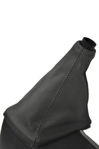 FITS FIAT DUCATO 1994-06 GEAR BOOT GREY GAITER LEATHER CUSTOM NEW MADE IN UK