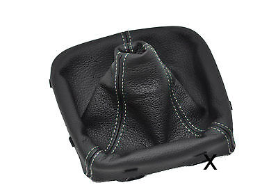 GREY DOUBLE STITCH FOR VAUXHALL OPEL ZAFIRA II MK2 B 2005-2011 GAITER LEATHER