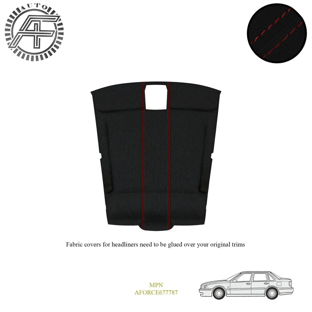 LUXE SUEDE CUSTOM HEADLINER COVER FITS VOLVO S70 4-DOOR SEDAN 1997-2000