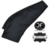 BLACK STITCHING FITS MITSUBISHI 3000GT GTO 91-00 LEATHER HANDBRAKE GAITER