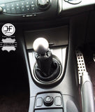 BLACK STITCHING REAL LEATHER GEAR GAITER FITS HONDA CIVIC TYPE R FN2 2006-2012
