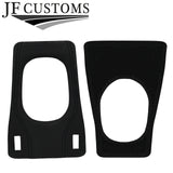 BLACK STITCH LEATHER GEAR SURROUND TRIM + FRAME FOR PORSCHE 944 1982-1991