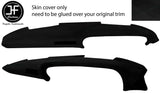 BLACK STITCH TOP DASH DASHBOARD LUXE SUEDE COVER FOR PORSCHE 911 930 SC