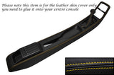 YELLOW STITCH CENTRE CONSOLE TUNNEL COVER+GAITER FITS PORSCHE 911 964 & 993