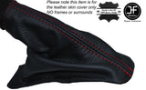 RED STITCHING LEATHER SKIN HANDBRAKE E BRAKE BOOT FITS SUZUKI RENO 04-08