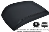BLACK STITCHING ARMREST LID LEATHER COVER FITS FORD GALAXY MK3 S MAX 2009-2015