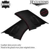 RED STITCH LEATHER PILLAR KIT COVERS FITS SUBARU IMPREZA WRX STI 05-07