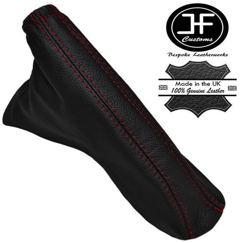 RED STITCHING LEATHER HANDBRAKE GAITER FITS TOYOTA MR2 1989-2000 CUSTOM NEW