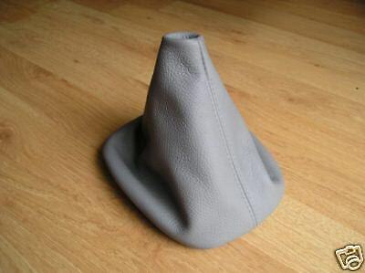 FITS RENAULT SCENIC Mk2 GREY GAITER GENUINE LEATHER 04+ CUSTOM NEW MADE IN UK