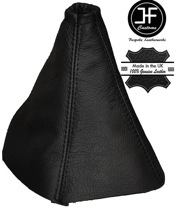 BLACK STITCHING LEATHER GEAR STICK GAITER COVER FITS KIA SORENTO 2002-2006