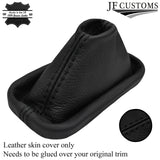 FITS BMW E38 AUTO 7 SERIES GEAR GAITER LEATHER SHIFT BOOT BLACK STITCH