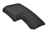 RED STITCH LEATHER ARMREST COVER  FITS ALFA ROMEO 159  2005-20011 CUSTOM NEW