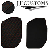 ORANGE DIAMOND VINYL 4XTAILORED FLOOR CARPET FOR LAND ROVER FREELANDER 97-06 JF1