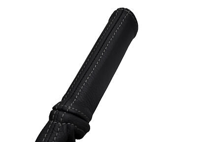 grey stitch FITS NISSAN NAVARA D40 HANDBRAKE HANDLE COVER ONLY CUSTOM NEW