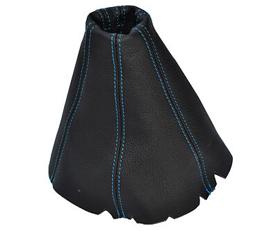 blue stitching FITS FORD FG FLACON XR6 , XR8 , FPV , 08+ LEATHER GEAR BOOT