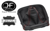 RED STITCHING FITS VOLVO S40/V40 2000-2004  LEATHER GAITER SHIFT BOOT CUSTOM NEW