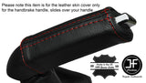RED STITCHING HANDBRAKE HANDLE LEATHER COVER FITS CITROEN C4 II MK2 2011-2015
