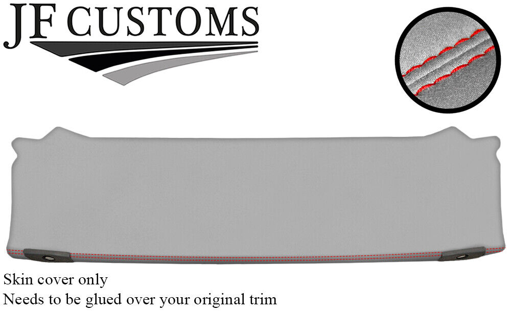 RED STITCH REAR ROOF LINER AEROTOP LIGHT GREY LUXE COVER FOR TOYOTA SUPRA MK4
