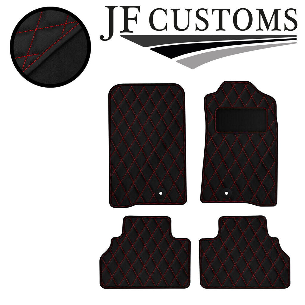 RED DIAMOND VINYL 4X TAILORED FLOOR CARPET FOR SSYANGYONG KYRON SWB 07-21 JF1