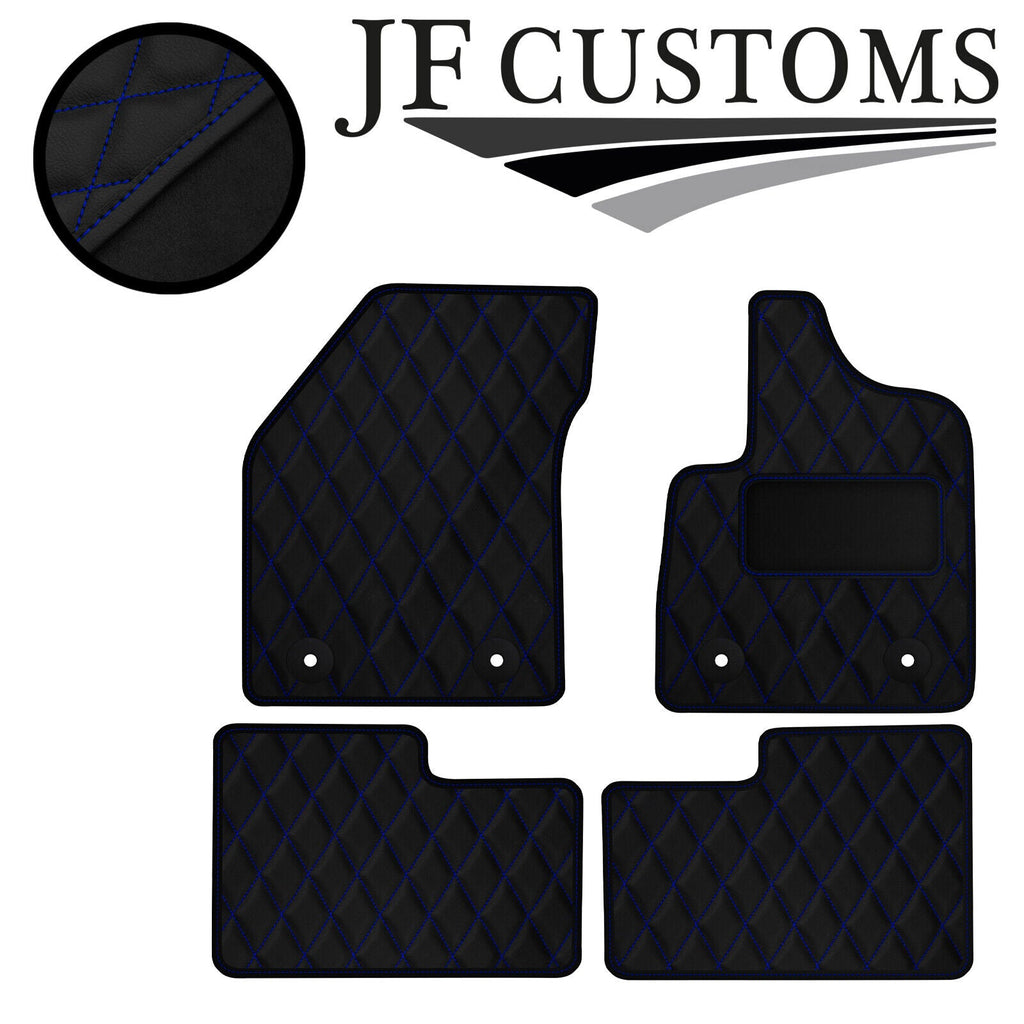 BLUE DIAMOND VINYL 4X TAILORED FLOOR CARPET FOR ALFA GIULIETTA AUTO 10-14 JF1