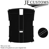 WHITE STITCH LUXE SUEDE ROOF HEADLINER COVER FOR AUDI A3 RS3 8V 13-20 SALOON