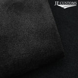 BLACK SUEDE LOWER STEERING WHEEL TRIM COVER+FRAME FITS VW GOLF MK5 03-09