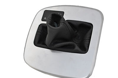 FITS FORD S-MAX OR GALAXY MK3 06-11 black stitch AUTOMATIC LEATHER GEAR GAITER
