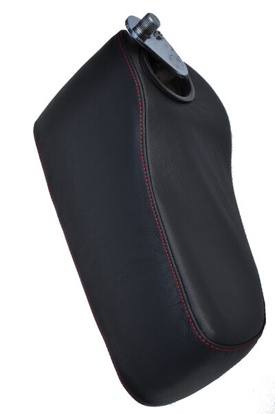 red stitch FITS MERCEDES W107 ARMREST LEATHER SKIN COVER ONLY CUSTOM NEW