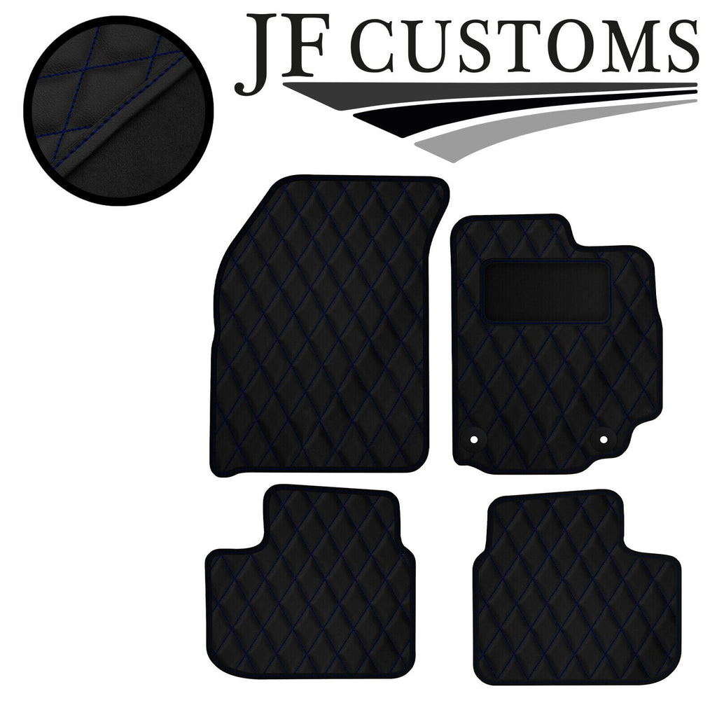 D BLUE DIAMOND VINYL 4X TAILORED FLOOR CARPETS FOR SUZUKI SX4 MK1 06-13 JF1