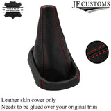 RED STITCH LEATHER GEAR GAITER FITS HYUNDAI STAREX MK1 H-1 H200 97-06 CUSTOM NEW
