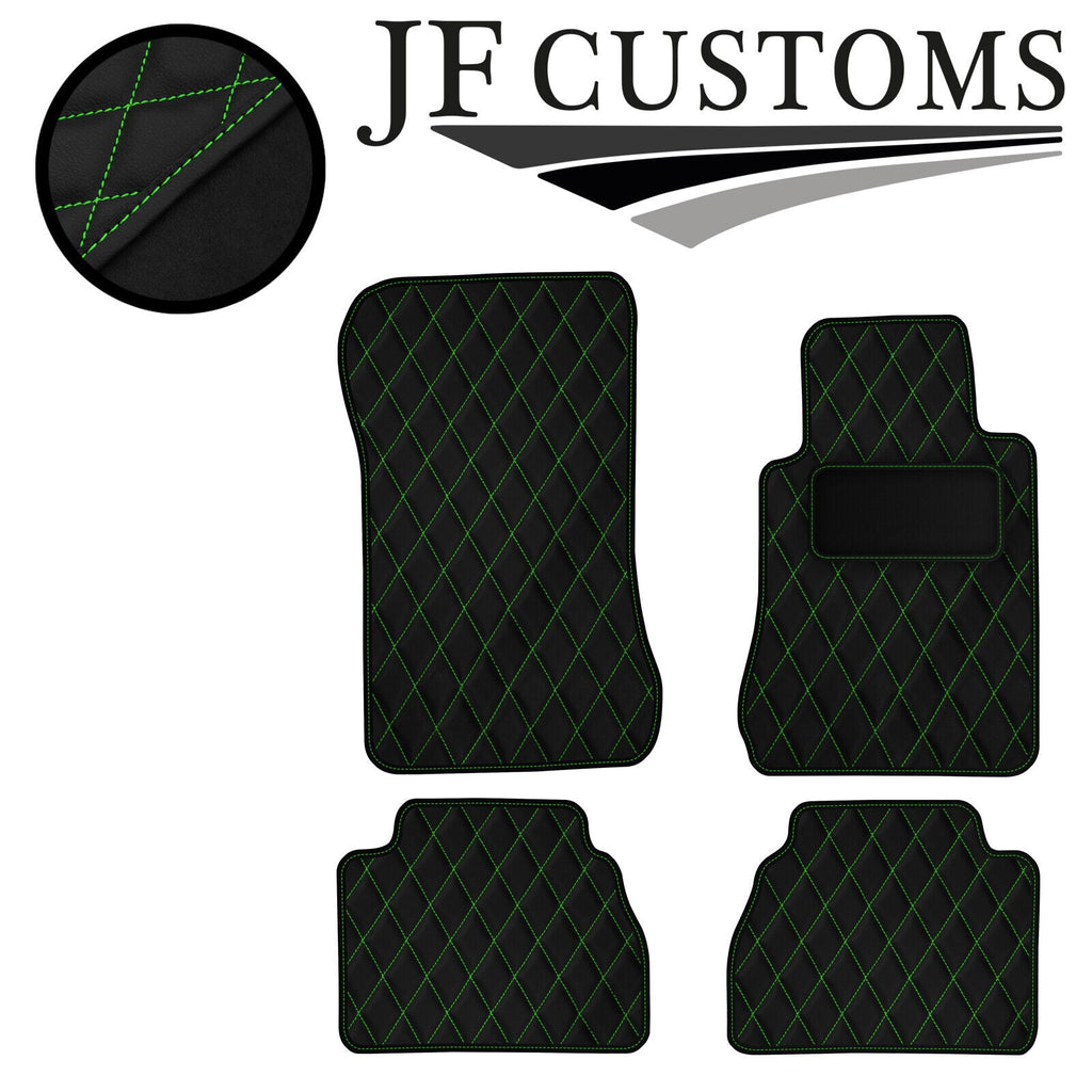 GREEN DIAMOND VINYL 4XTAILORED FLOOR CARPETS FOR MERCEDES E CLASS W210 96-02 JF1