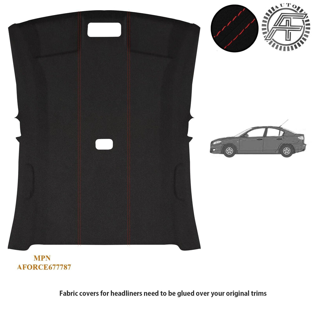 LUXE SUEDE HEADLINER COVER FITS MAZDA 3 2004-2009