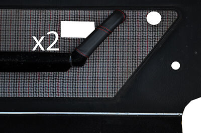 red stitch FITS VW GOLF MK1 JETTA SCIROCCO CADDY 74-93  2X DOOR HANDLE COVERS
