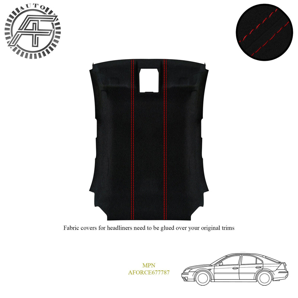 LUXE SUEDE HEADLINER COVER FITS FORD MONDEO MK3 2000-2006 CUSTOM NEW MADE IN UK