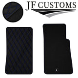 BLUE DIAMOND VINYL 2X TAILORED FLOOR CARPETS FOR MAZDA MX5 MK2 98-05 JF1