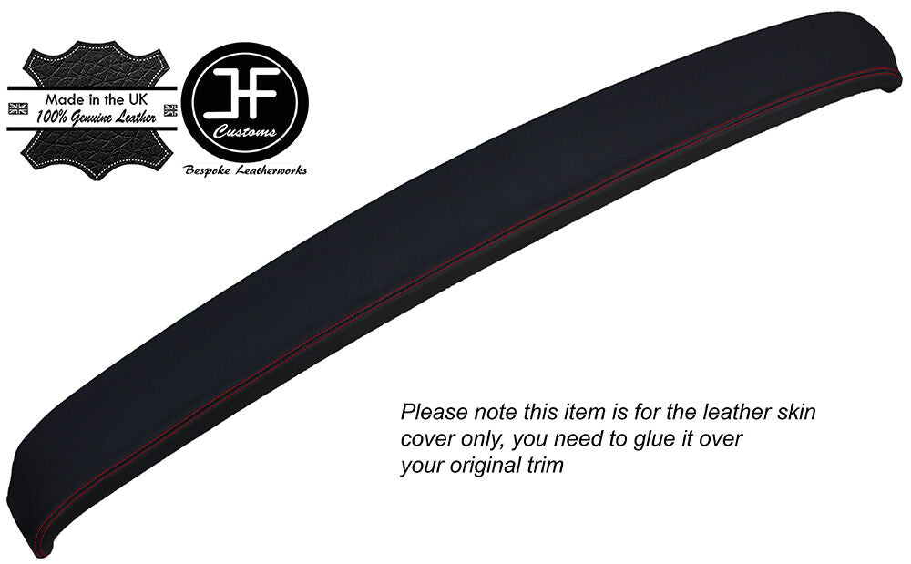 RED STITCH TOP DASH DASHBOARD SKIN COVER FITS VAUXHALL VICTOR FE VX1800 2300