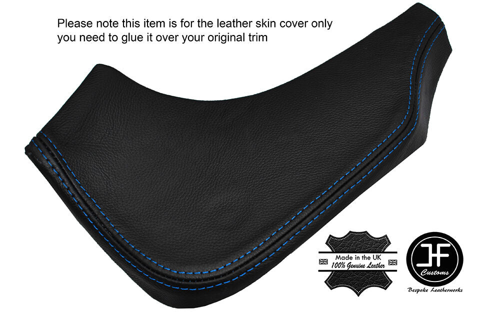 BLUE STICH 1X PASSENGER LOWER DASH TRIM LEATHER COVER FITS MAZDA RX7 FD3 92-02