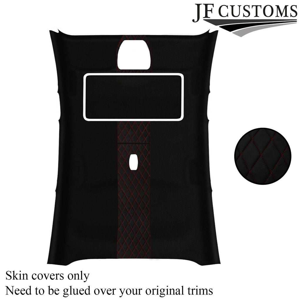 DSG2 D RED STITCH SUEDE SUNROOF HEADLINER COVER FOR FORD FOCUS ST 11-15 5DR