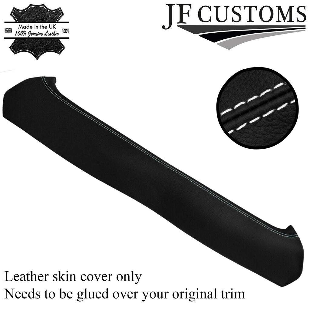 WHITE STITCH ITALIAN LEATHER REAR SEAT TOP PAD COVER FITS FORD MUSTANG 94-04