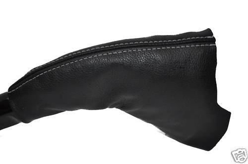 FITS MAZDA 3 HANDBRAKE GAITER REAL LEATHER L GREYST 03-09 CUSTOM NEW MADE IN UK