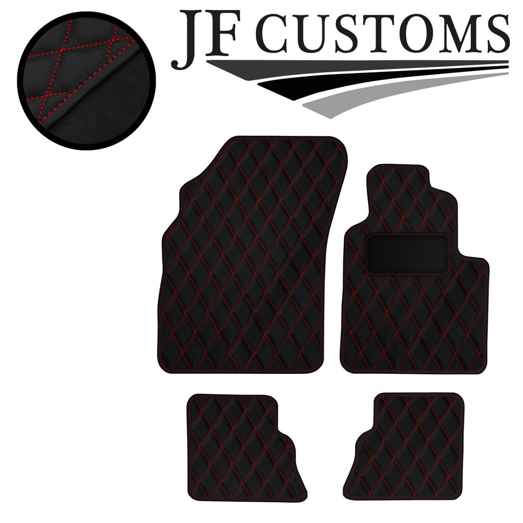 RED DIAMOND VINYL 4X TAILORED FLOOR CARPETS FOR BENTLEY CONTINENTAL 05-11 JF1