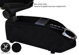 BLACK STITCH CENTRE CONSOLE TRIM REAL SUEDE COVER FOR BMW I3 2013-2019