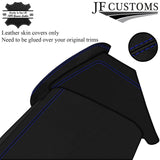BLUE STITCH LEATHER FULL DASHBOARD COVER FOR PORSCHE CAYENNE 955 MK1 03-10