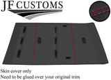 RED STITCH REAR ROOF LINER HEADLINING D GREY LUXE COVER FOR VW T4 TRANSPORTER