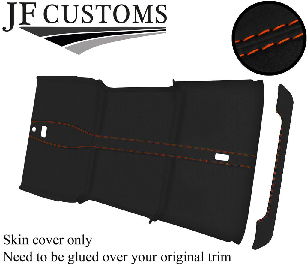 ORANGE ST 4 PIECE ROOF HEADLINING LUXE SUEDE COVER FOR DEFENDER 110 SW