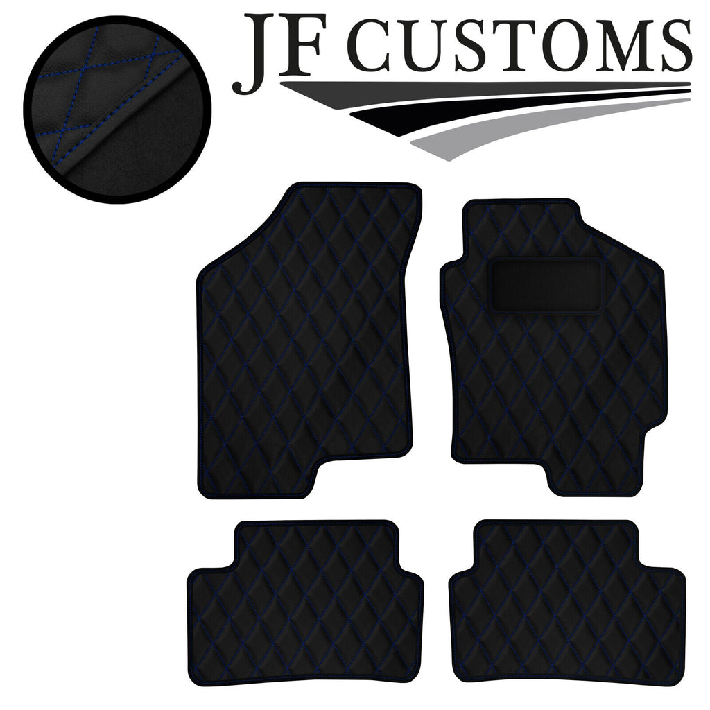 BLUE DIAMOND VINYL 4X TAILORED FLOOR CARPETS FOR HYUNDAI TIBURON COUPE 02-09 JF1