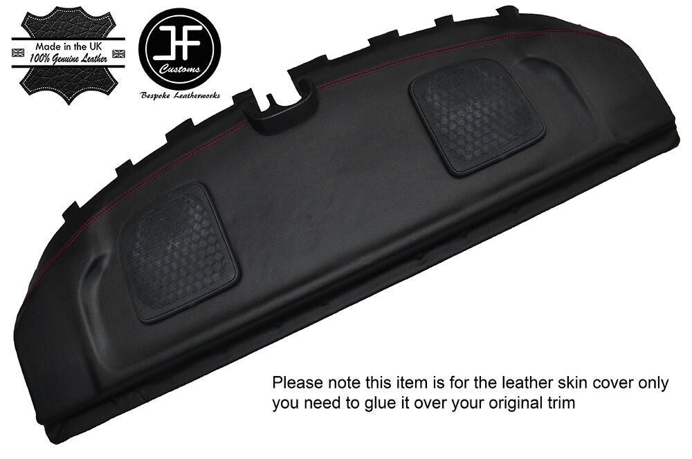 RED STITCH PARCEL SHELF LEATHER COVER FITS NISSAN SKYLINE R34 GTR GT-T 98-02