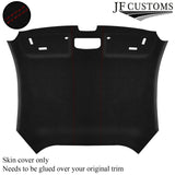 DARK RED STITCH SUEDE HEADLINER COVER FITS AUDI TT MK3 15-19 CUSTOM NEW
