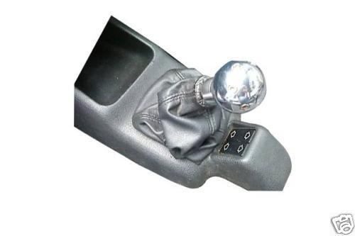 FITS PEUGEOT 106 REAL LEATHER BLACK GEAR GAITER NEW 91-2003 CUSTOM NEW