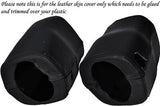 BLACK STITCH FITS TOYOTA SUPRA MK4 MKIV 93-98 STEERING WHEEL SHROUD COVER